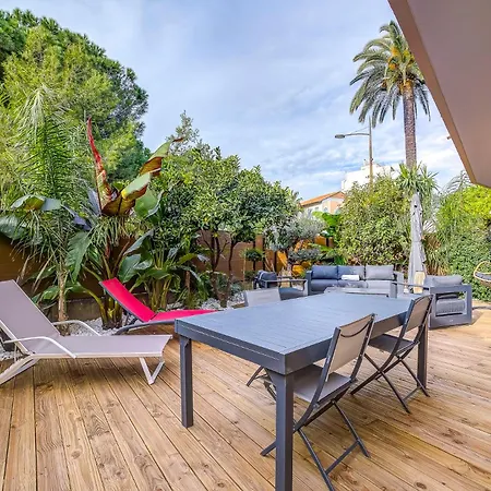 Apartment Perle Rare Au Coeur De La Pinede Antibes